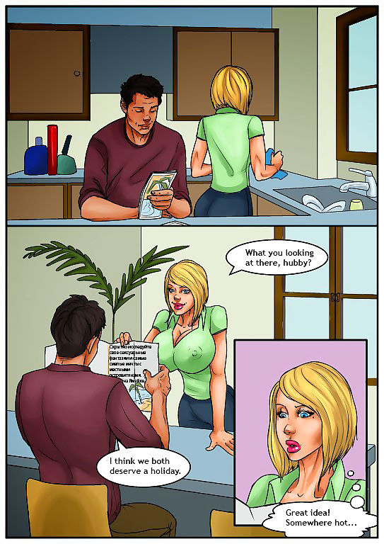 Interracial- Cheating Big Tit Slut Wife page 1