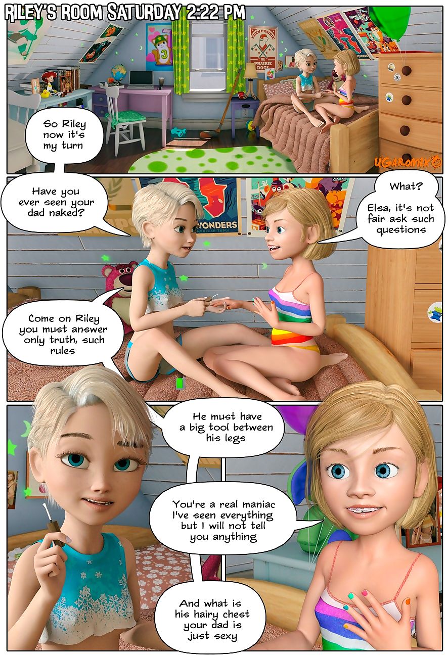 Dentro Riley 4 Lição para Elsa page 1