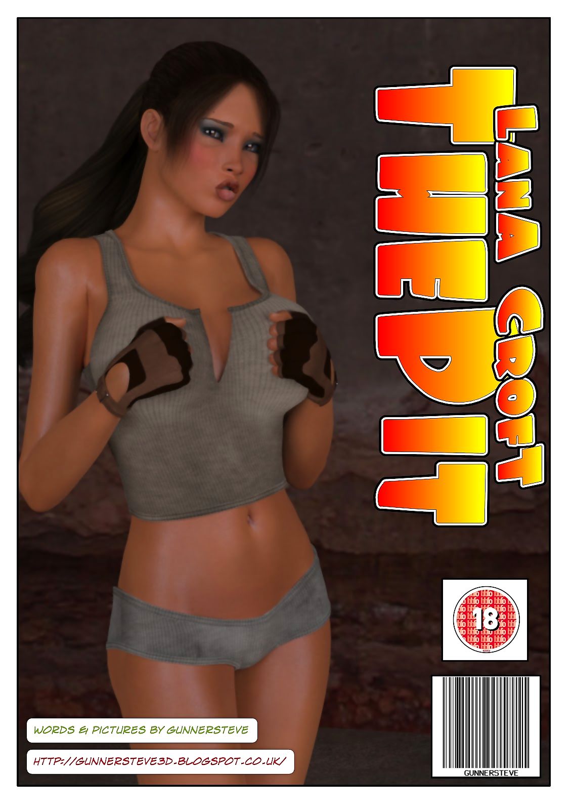 Lara Croft w pit page 1