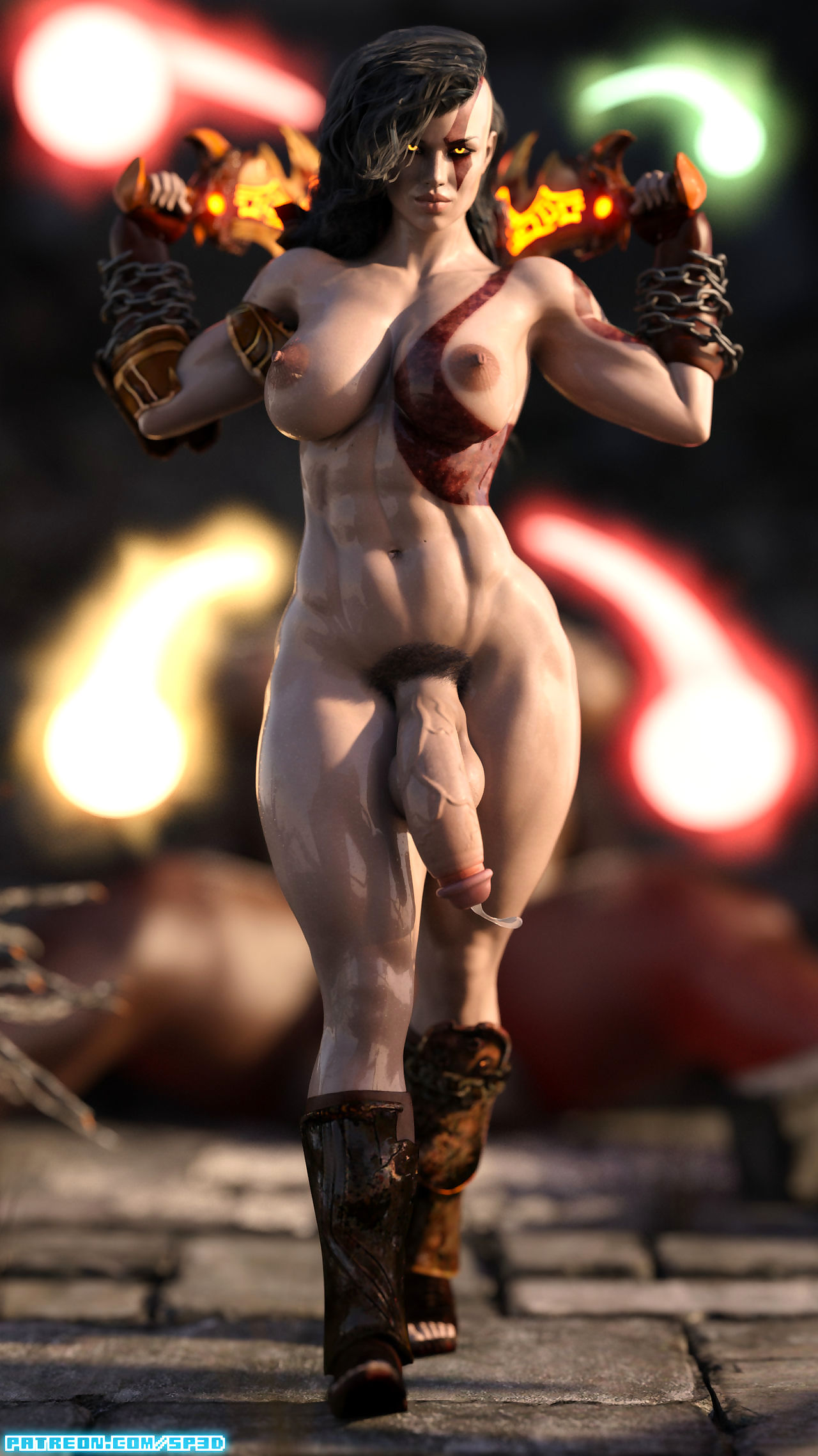 SquarePeg3D-Krata – Goddess of Whore page 1