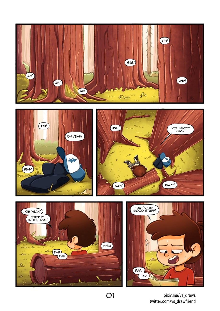 Gravity Falls - Secrets Of The Woods page 1