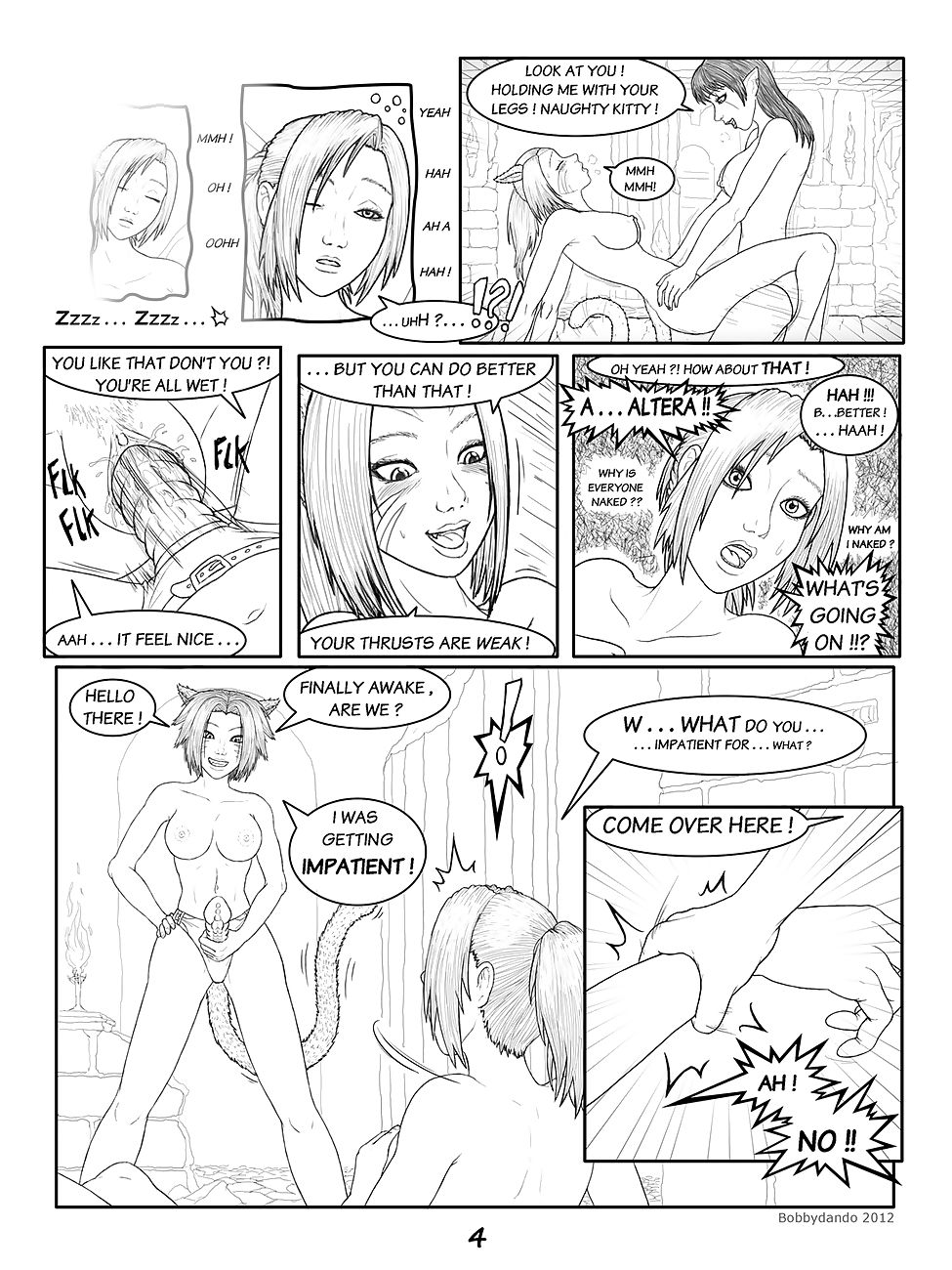 The Naughty Levequest page 1