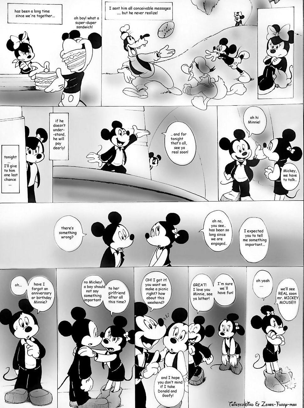 Casa de mouse XXX page 1