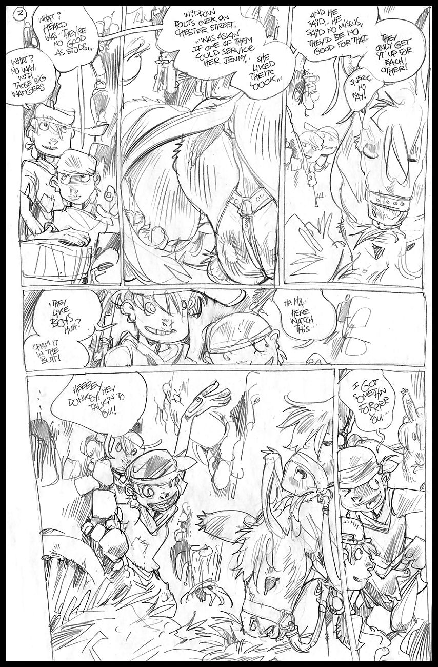 A Donkey Tail page 1