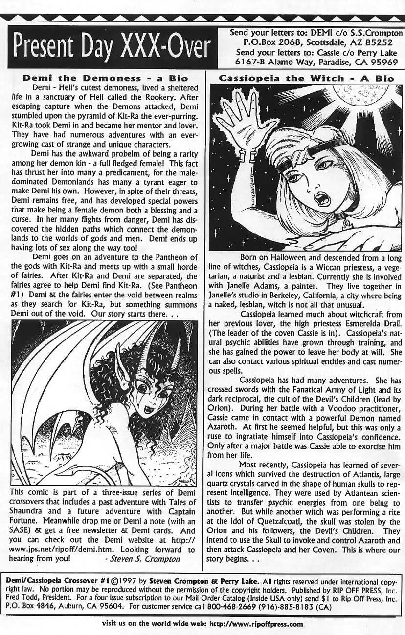 डेमी & कैसियोपेइया page 1