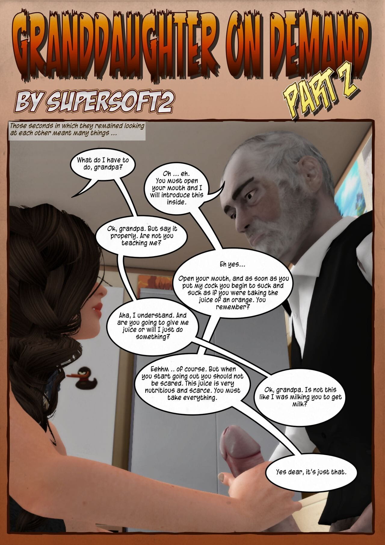 Granddaughter on demand PART 2 page 1