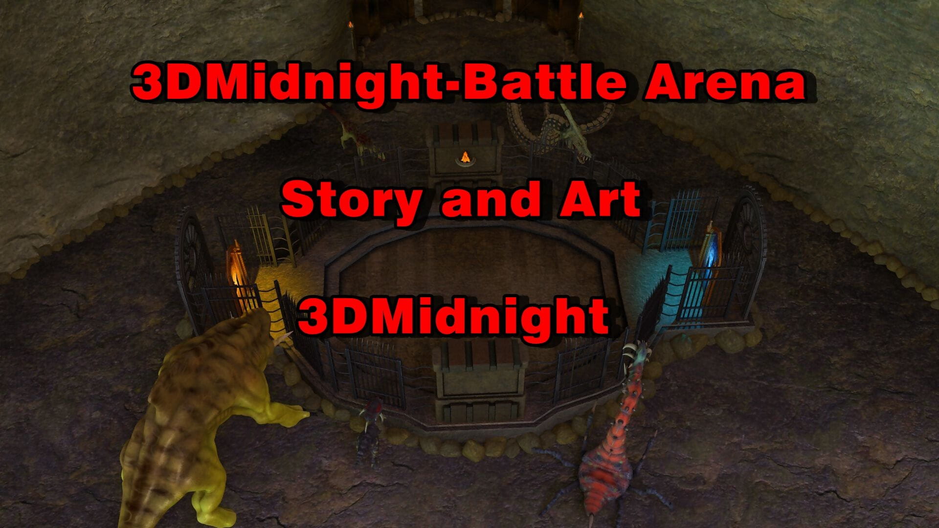 3DMidnight- Battle Arena page 1