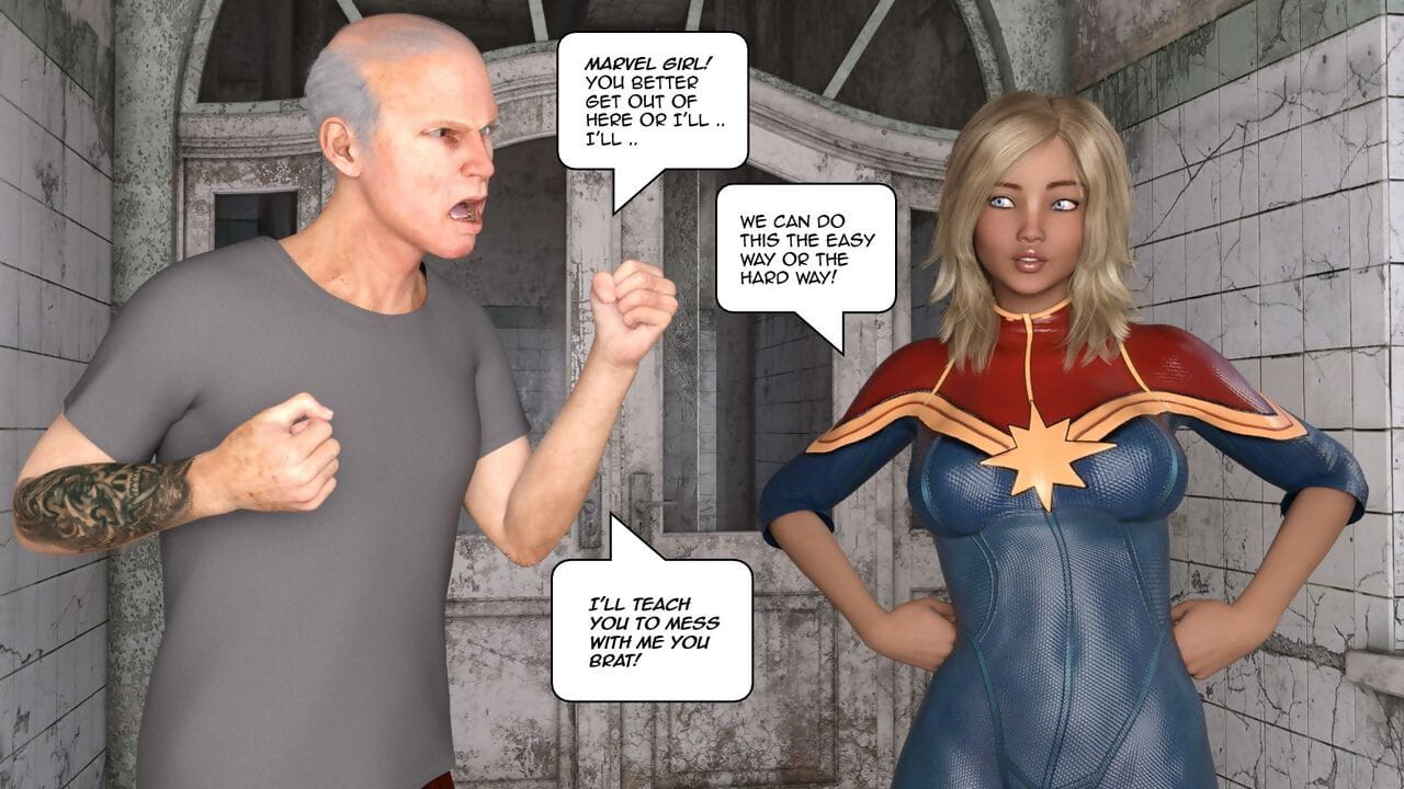 jossan Marvel meisje vs. opzet page 1