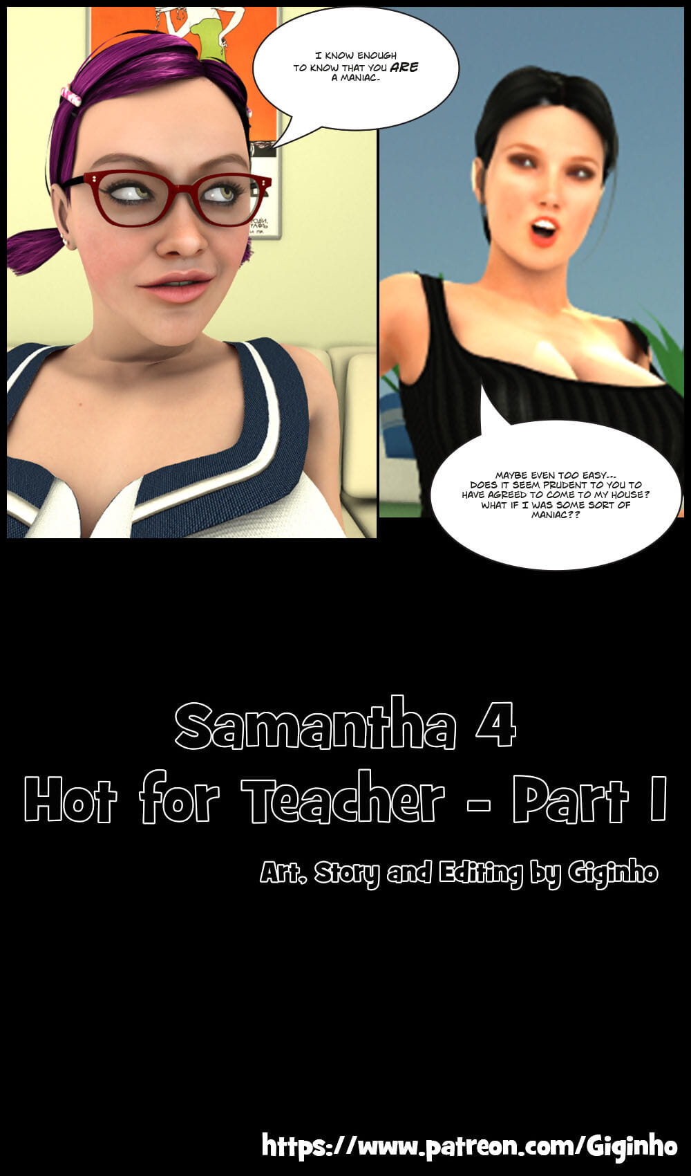 Samantha 04 - Hot for Teacher page 1