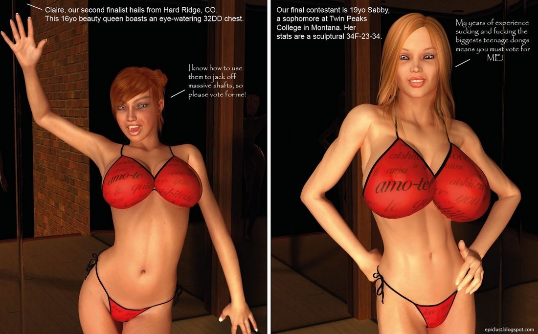 3D- Miss Teen Hottie Competition page 1