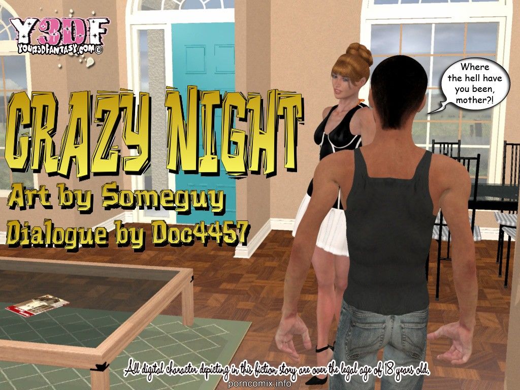 Y3DF – Crazy Night page 1