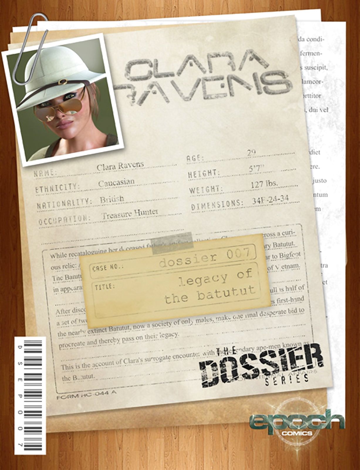이 dossier 07 클라라 까마귀 epoch page 1