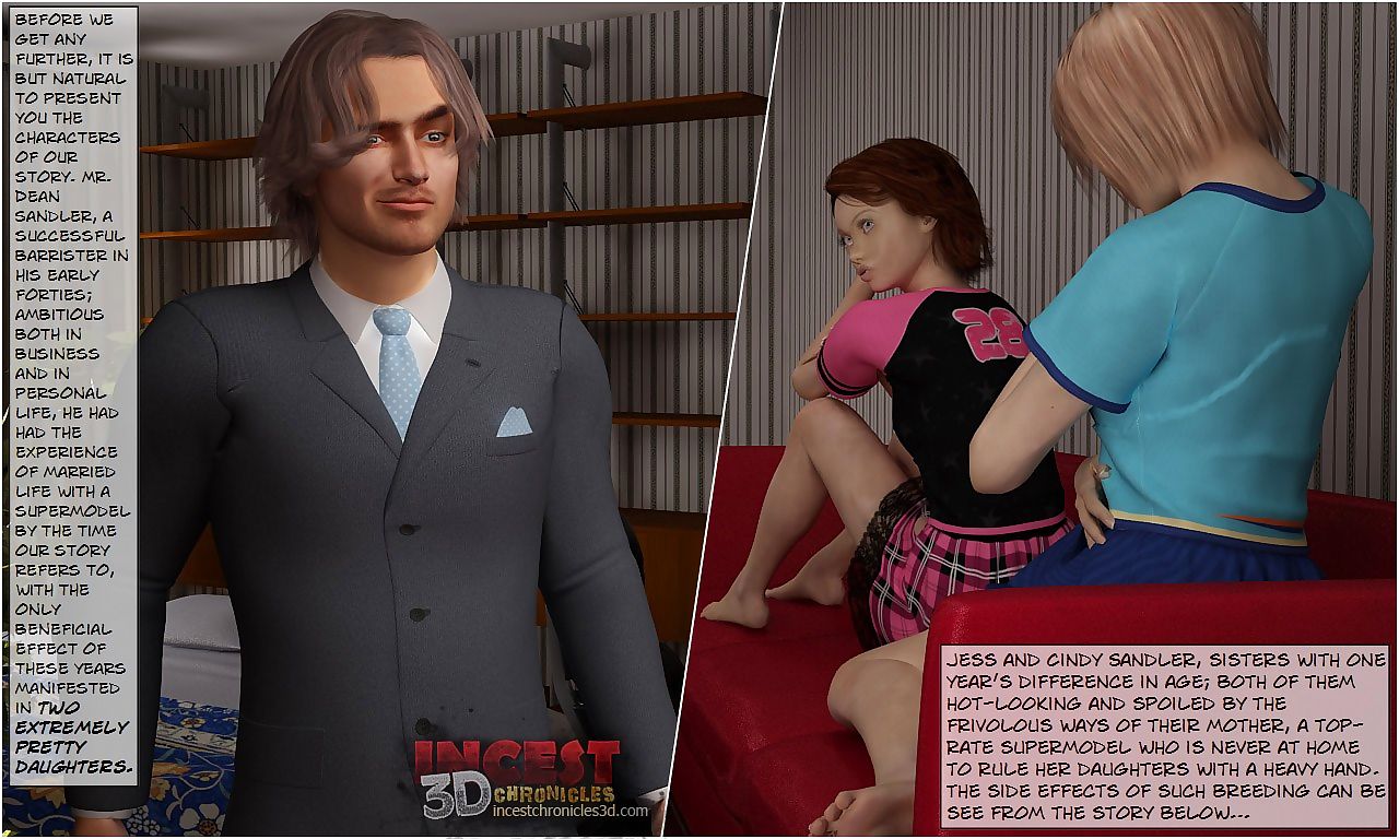 Daddy’s Birthday- IncestChronicles3D page 1