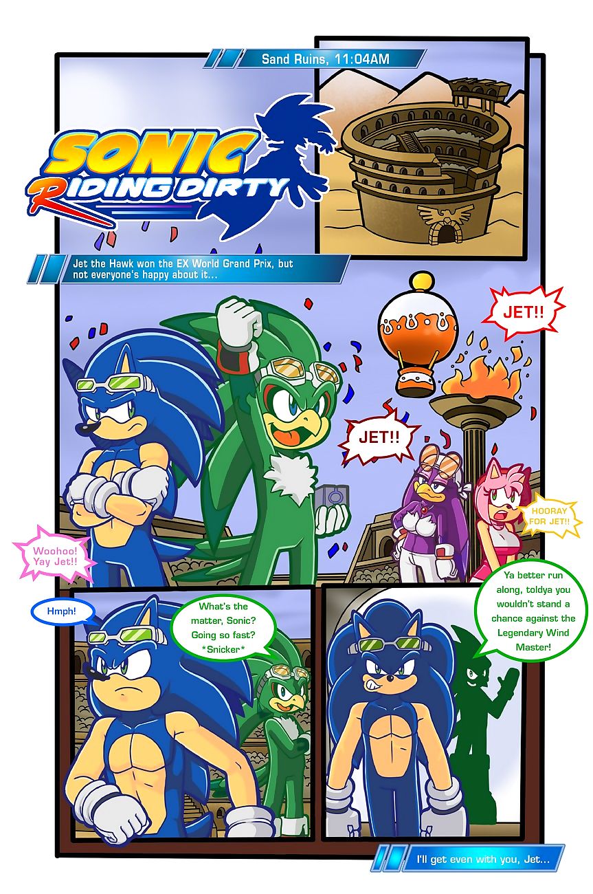 Sonic Riding Dirty page 1