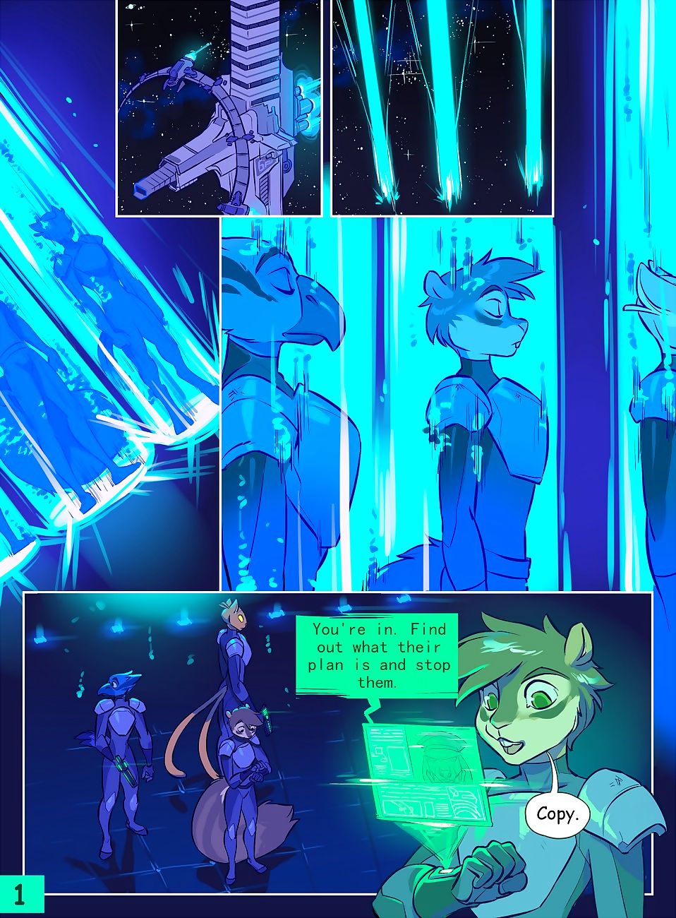 Invasion page 1