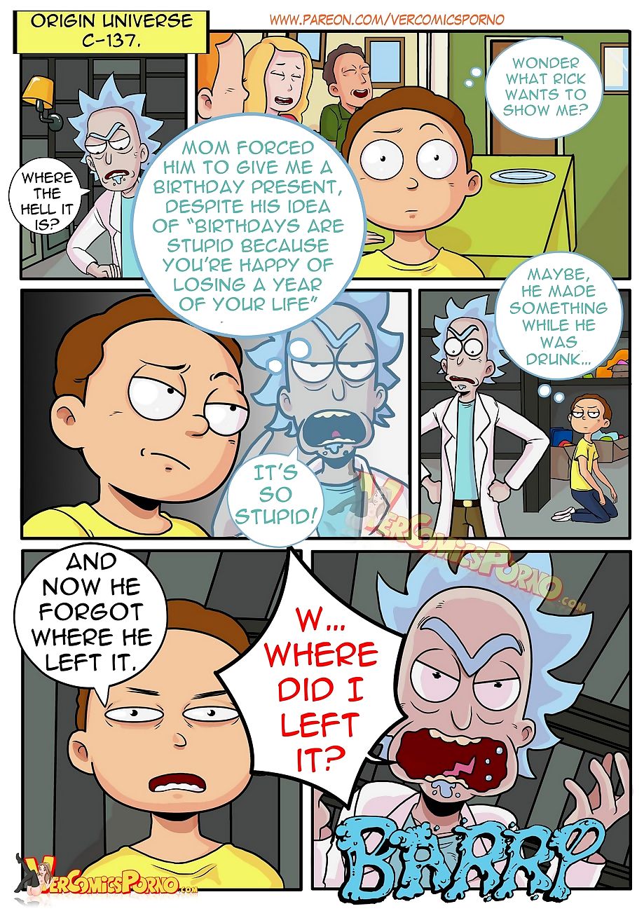 Rick & morty Placer Viaje Parte 2 page 1