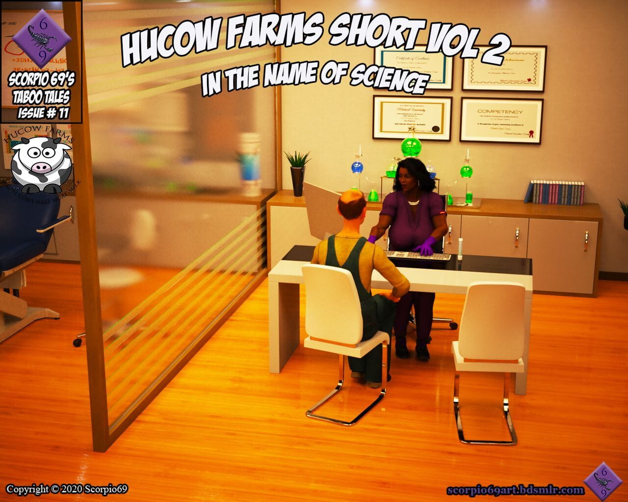 Scorpio69- Hucow Farms Shorts Vol 2- In The Name Of Science page 1