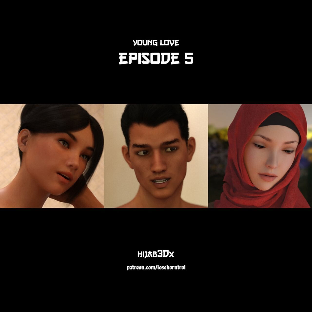 Hijab 3dx jovem amor vol. 5 page 1