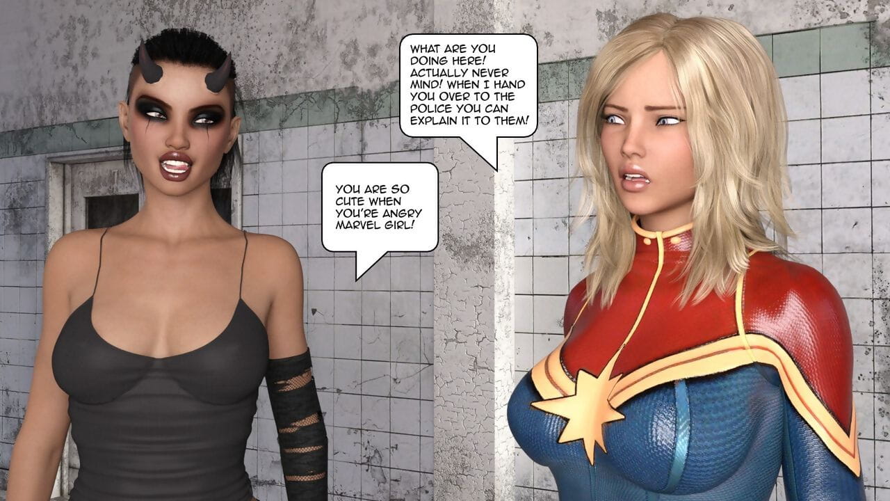 jossan Marvel meisje vs. opzet page 1