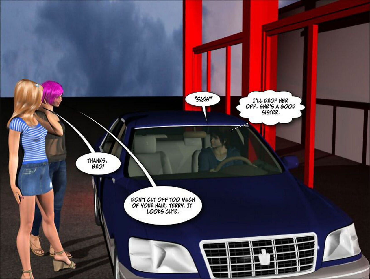 Misadventures At The Mall 1 - Misstakenâ€¦ - part 5 page 1