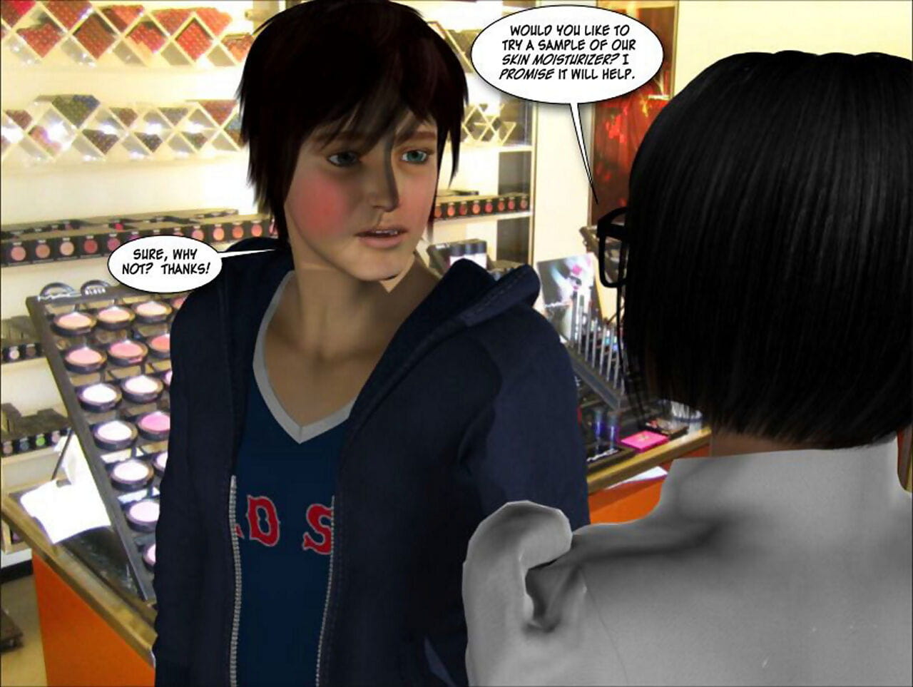 Misadventures At The Mall 1 - Misstakenâ€¦ - part 7 page 1