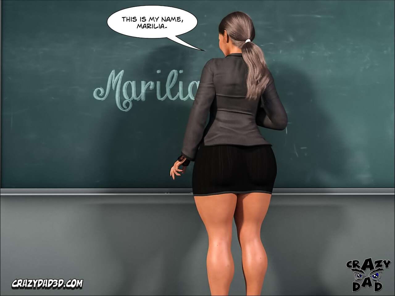 Spank꧇ Teacher Marilia page 1