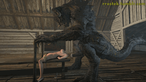 3D Monster porn Animated Gif page 1